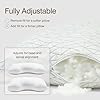 Coop Home Goods Original Cut-Out Adjustable Pillow, Queen Size Bed Pillows for Neck & Head Support, 18 x 28 “ Memory Foam Pillows - Medium Firm for Side Sleeper, CertiPUR-US/GREENGUARD Gold #1