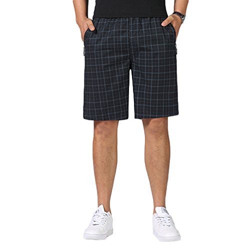 SK Studio Uomo Pantaloncini Corti Eleganti Bermuda...