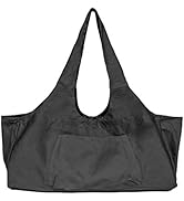 Sac à Tapis De Yoga Manuka Life – Coton Noir – Sangle Réglable – 70cm