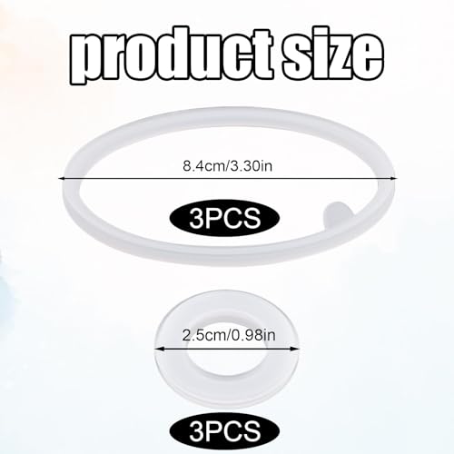 6 piezas juntas para licuadora BlenderBottle Strada miniatura 2