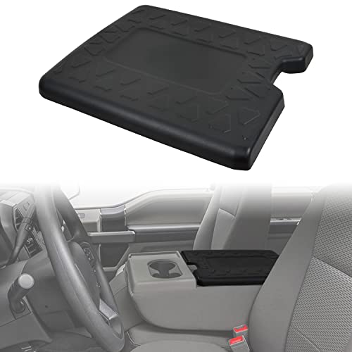 Ldetxy Center Console Armrest Cover For 2015-2021 Ford F-150, Arm Rest Covering Center Console Pad Armrest Box Protector Covers For Ford F150 2015-2021 Accessories - Split Bench Seat Version #TOP11