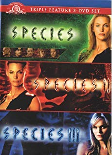 DVD Species Triple Pack (Includes Species, Species II, Species III) Book