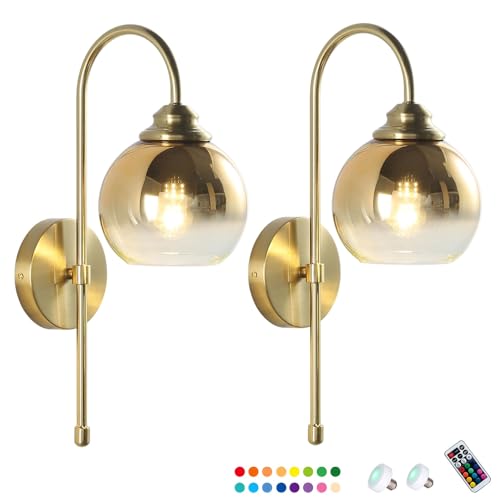 Applique murale sans fil pour chambre lot de 2 luminaires