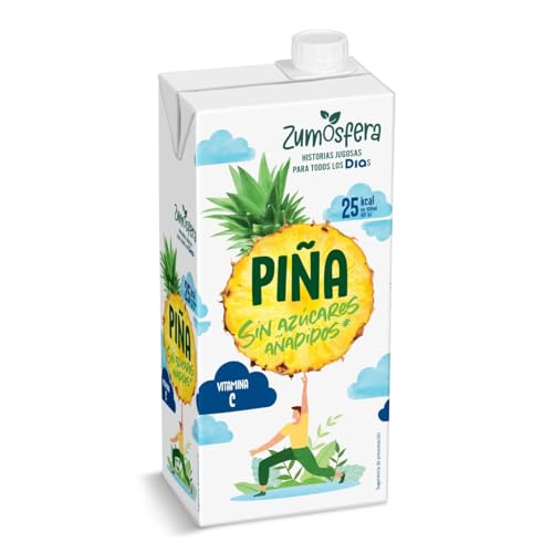 DIA ZUMOSFERA zumo de piña sin azúcares añadidos envase 1