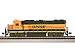 Bachmann Trains - GP38-2 - DCC ECONAMI Sound Value-Equipped Locomotive - BNSF #2081 H1 Scheme with Dynamic Brakes - N Scale, 66851
