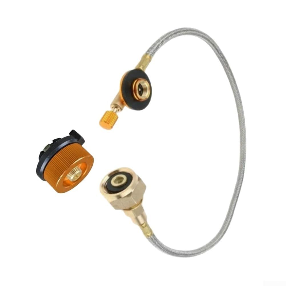 Válvula Adaptadora Gas para lpg 63cm Anti-Fugas Válvula Adaptadora(set 1)