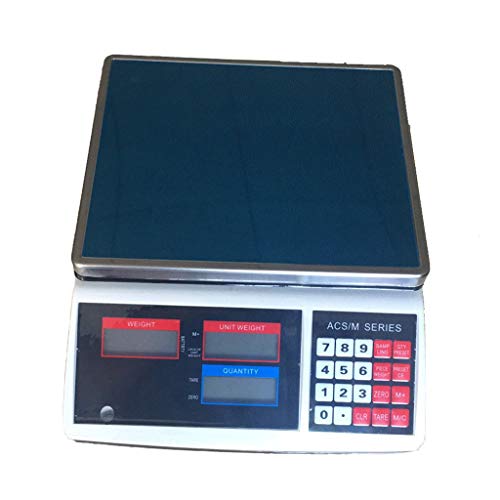 Báscula de alta precisión 30kg/0.1g acero inox. miniatura 1