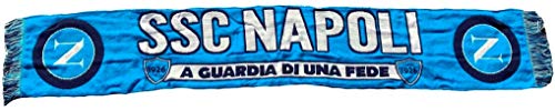Napoli Sciarpa Ufficiale Jacquard in Acrilico azzurra SCJNAFEDE