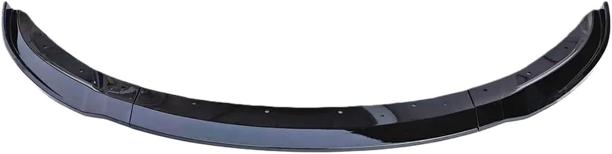 Front Lip For 2024 for Tesla for Model 3 Highland DC for Sport Bumper Guard Trim Spoiler ABS Black Carbon Body kit front bumper cover(1 set glossy black)