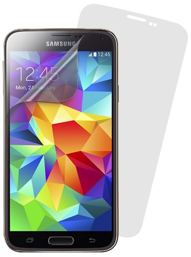 Caseit Protective Anti Scratch Screen Protector for Samsung Galaxy S5 - Clear (Double Pack)