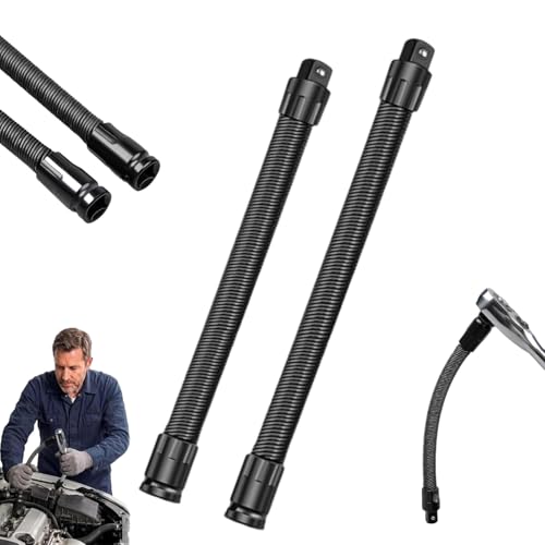 Extensión de eje flexible de 1/2 barra de extensión y adaptador de biela de impacto 2