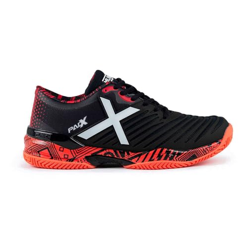 Munich PADX 55 Padel, Zapatillas Unisex Adulto, Negro, 39 EU