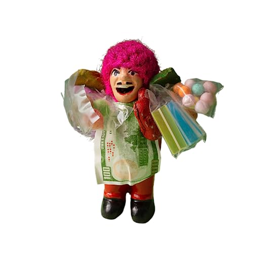 Zoeartcrafts Ekeko Doll, Handmade God of Abundance Doll for Prosperity and Good Luck, Home Decor, Peru & Bolivia, Small decor 3