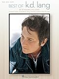 Best of k.d. lang Piano, Vocal and Guitar Chords