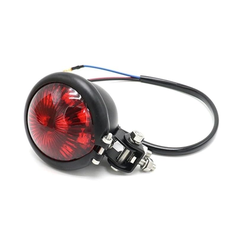 Luz trasera de freno redonda para solucionar fallos de iluminación en moto
