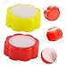 Uonlytech 12PCS Flower Shape Finger Wet Tools Envelope Moistener Cash Counting Sponge for Office Use Non-Slip Grip for Finance Counting Supplies