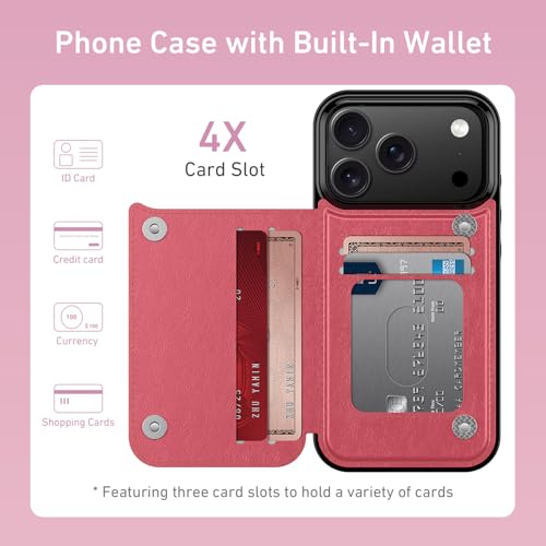 Goodon for iPhone 17 Pro Max/iPhone 18 Pro Max Case Wallet - Leather Cover - image 2
