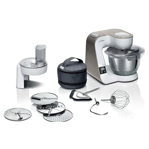 Bosch MUM5XW10 - Robot de cocina (acero inoxidable 18/8)