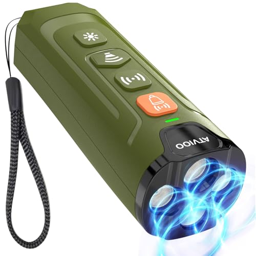 ATVIOO Dog Bark Deterrent Device - Ultrasonic Anti-Barking Devices with ...