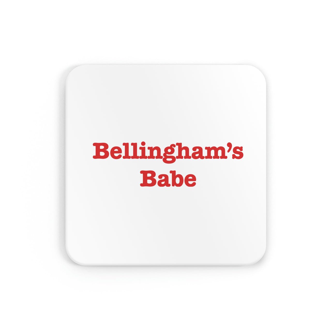 Bellinghams babe coaster football england coaster coffee tea sports england footy soccer