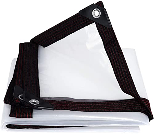 Cubierta protectora multiusos transparente para techos y terrazas con lluvia 2