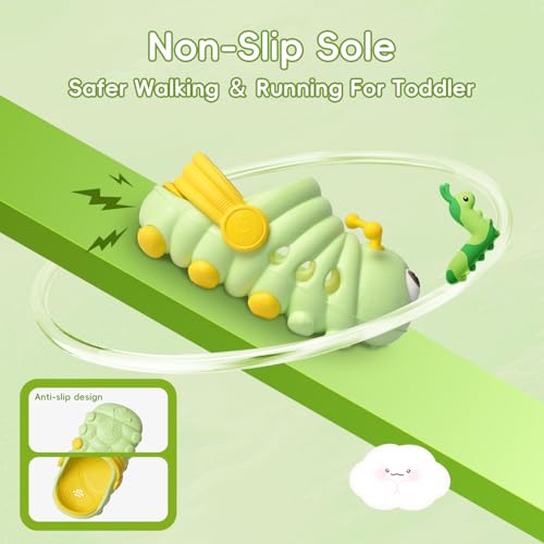 Toddler Boys Girls Slip On Walking Shoes Breathable Quick-Dry Lightweight Barefoot Slippers Slides Non-Slip Summer Outdoor Slip On Shoes4