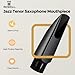 ROWELL Jazz Tenor Saxophone Mouthpiece Professional Sax Mouthpiece Warm & Full Tone for Students & Pros,Ideal for Traditional Jazz, R&B, Funk Music