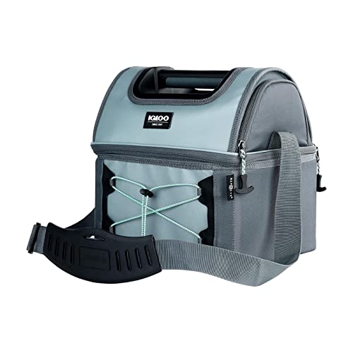 Igloo Gripper Maxcold Insulated 16-can Lunch Bag Cooler-Gray by Igloo - Used condition - US$33.23