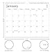 Calendar 2026-2027 - Wall Calendar from April 2026 to June 2027, 2026-2027 Calendar with Holiday Marked, Premium Paper for Organizing, 8.5'' x 11'',Black Word