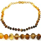 Amber Necklace - 12' - TRULY Raw 100% Baltic Amber (Rainbow)
