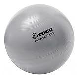 TOGU Powerball ABS Gymnastikball Fitness Bürostuhl Ball Turnen 55cm Silber