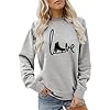 Generisch 2026 Printed Crew Neck Long Sleeve Hoodie, gray, M #2