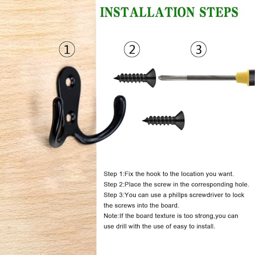 Bolatus 12 ganci appendiabiti a doppio gancio da