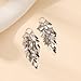 Long Dangle Fringe Chandelier Earrings for Women - Punk Metal Chain, Hypoallergenic Lightweight Tassel Drop (Fringe Silver)