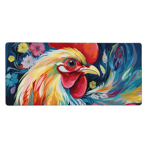 Tapis de souris grand format fini les tapis qui glissent avec la base caoutchouc