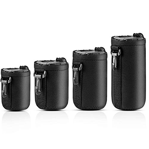 Amazon | PCATEC 一眼レフカメラ レンズケース レンズポーチ 防水 耐