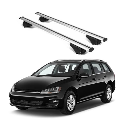 ERKUL Roof Rack Cross Bars for VW Golf Sportwagen 2013-2019