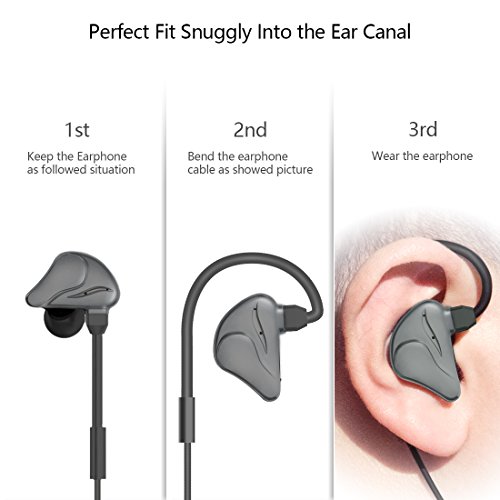 Heiyo wireless Bluetooth auricolari sportivi per