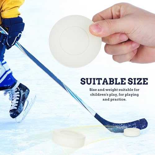 BESPORTBLE 10 Stück im Dunkeln Leuchtende Hockeypucks, Hockeybälle, Trainingspucks für Indoor- Und Outdoor-Training