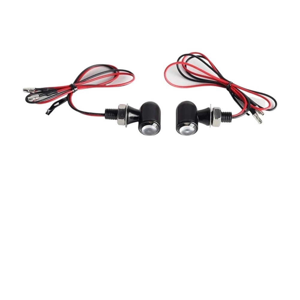 Intermitentes para Moto, para H&Arley Softail Dyna Sportster para 8mm Aluminio Mini LED Luz señal Giro para Motocicleta luz Intermitente lámpara de señales Intermitentes