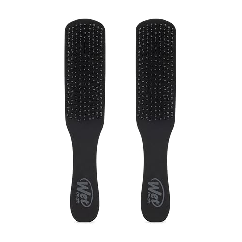Wet Brush Brosse à cheveux démêlante homme noire stimule la pousse des cheveux