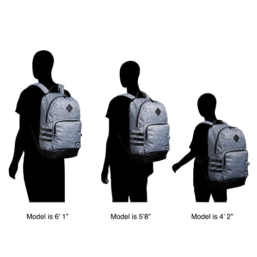 adidas Mochila Classic 3s 4, Jérsei branco/branco arco-íris, One Size, Mochila clássica 3s 4