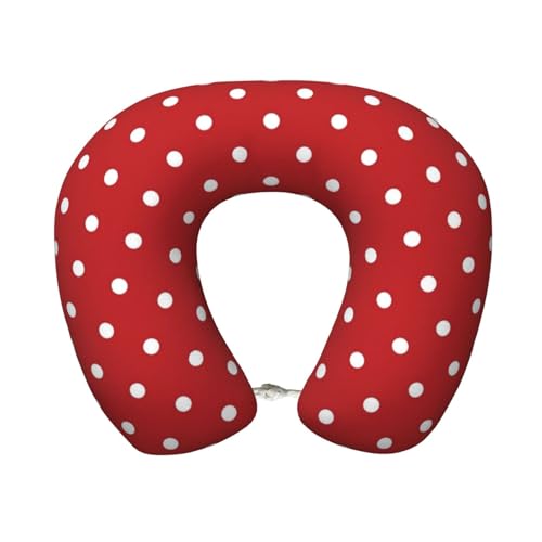Almohada cuello ajustable de poliéster negra miniatura 1