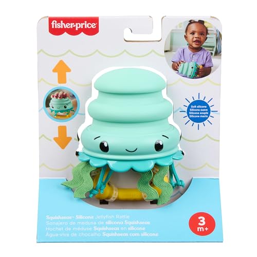 Squishseas Hochet et Anneau de Dentition Silicone Océan Assorti - vue 3