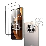 【Compatibilité】Spécialement conçu pour Xiaomi Redmi Note 15 Pro 4G, inclus 3D Film Protection écran et 2 Pièces Caméra Arrière Protecteur.