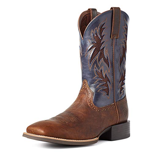 Image of Ariat Men's Sport Cool VentTEK Wide Square Toe Cowboy Boot