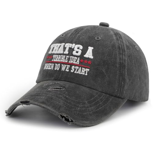 Gorra divertida ajustable para mujer con bordado miniatura 2
