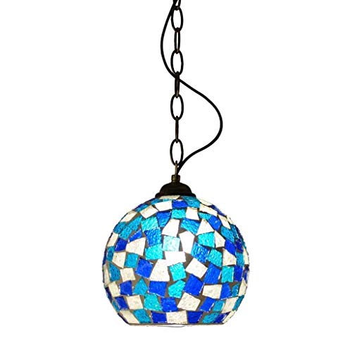 Chandelier luxe mosaïque en verre fait main pour une entrée majestueuse