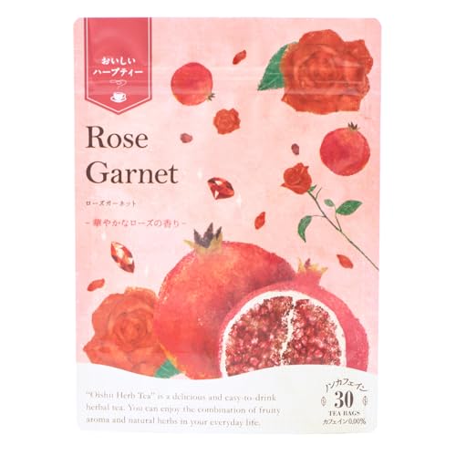 生活の木 おいしいハーブティー ローズガーネット ティーバッグ ノンカフェイン フルーツ ハーブ ティー お茶 ハイビスカス アップル ザクロ ローズヒップ ブラックベリーリーフ ローズ (30個入)のサムネイル