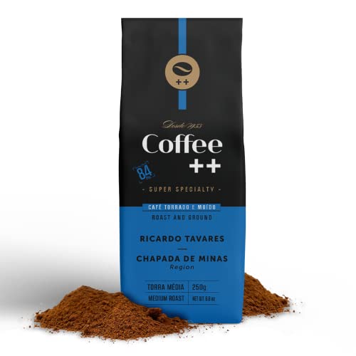 Coffee Mais │Café Super Especial Torrado e Moído│ Ricardo Tavares - Chapada de Minas │100% Arábica │Torra Média | 250g